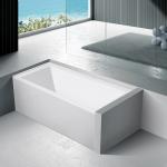 Comfortable Backrest Acrylic Skirt Bathtub Soaker CUPC MGLI-DT2585
