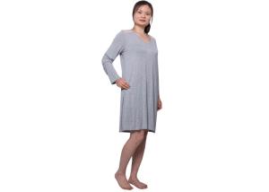 Quality Comfy Women'S Pajamas Ladies Viscose Elastane Jersey Night Dress wholesale