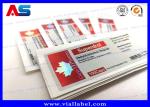 Waterproof Strong Adhesive Printable Glass Peptide Vial Labels custom bottle