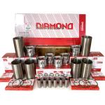ME220454 ME013366 6D34 4D34 Engine Spare Parts Cylinder Liner Kit