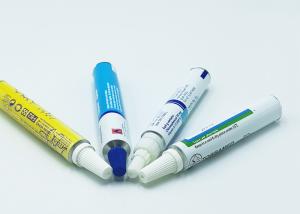 Quality Long Nozzle Pharmaceutical Aluminum Tubes , Non Absorbent Eye Ointment Tube wholesale