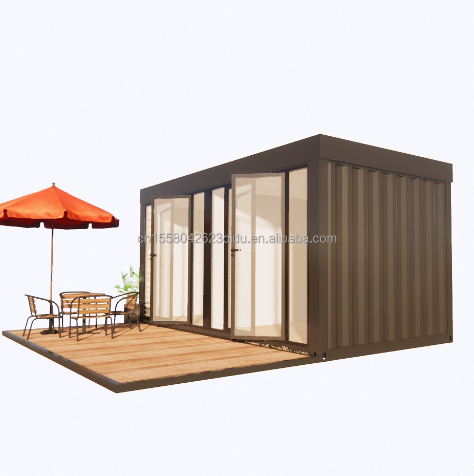Directly Sells Quick Assembly Prefabricated Steel Structure Mobile House for Home Coffee Shop Container in 20ft or 40ft