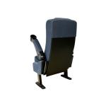 Blue Grey Colour Wear Resistant PP Armrest Single Theater Chairs