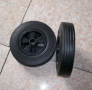Quality Rubber Tyre Trash Can Replacement 8inch Wheelie Bin Wheels wholesale