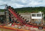 28m 400m3 Chain Bucket Dredger Diamond Gold Sand Dredging Equipment