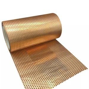 Quality Customized Brass Copper Perforated Metal Sheet wholesale