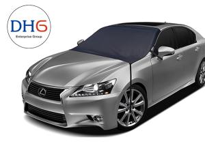 Quality Breathable Waterproof Outdoor Car Cover Customized Logo Windshield wholesale