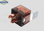Transparent Coffee 80 Amp Automotive Relay , 5 Blades 12 Volt Waterproof