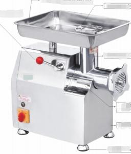 Quality Professional Beverage Processing Machinery 220V Meat Grinder Precision Gear driven Motor Meat Grinder/Mincer wholesale