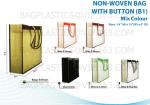 Custom Promotional wine shopping tote fabric polypropylene laminated pp non