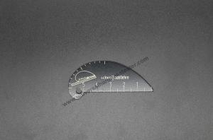 Quality Simple 1mm Thickness Aluminium Welding Seam Gauge / Welding Inspection Tools wholesale
