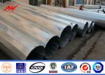 ASTM A123 Outdoor Electric Steel Transmission Line Poles 1mm - 36mm Wall