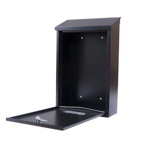 Quality Wall Mounted Durable Letter Box Garden Residential Steel Mailbox wholesale