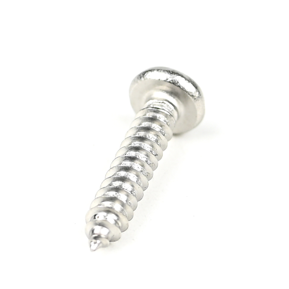 100% QC Tested 304 Stainless Steel Pan Head Self Tapping Screw 8 X20 with Square Drive