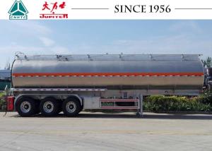 Quality Durable 3 Axle Aluminum Road Tanker Trailer For Carry Crude Oil / Ethanol wholesale