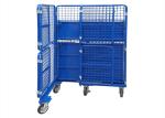 Corrosion Protection Metal Cage Trolley 1000kg Capacity For Milk Transport