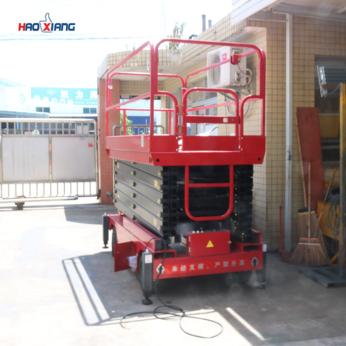3000mm-16000mm Mobile Scissor Lift Platform Movable Hydraulic Lift