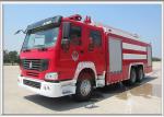 High Pressure Fire Rescue Truck Long Distance Water Jetting 12T Capacity