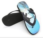 Waterproof Flip Flops Beach Slippers PVC All Over Print Slide Corrosion