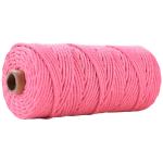 Green 3 Strand Twisted Nylon Rope 3mm Macrame Braided Cotton Rope