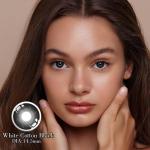 0.08mm Makeup Coffee Natural Black Contacts 1 Year With Lable