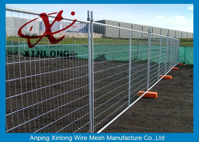 Hot Dipped Galvanized Temporary Fencing Panels For Construction Site