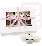 Customized Color 10x10x10 Square Cake Boxes for Packaging Desserts and Pastries
