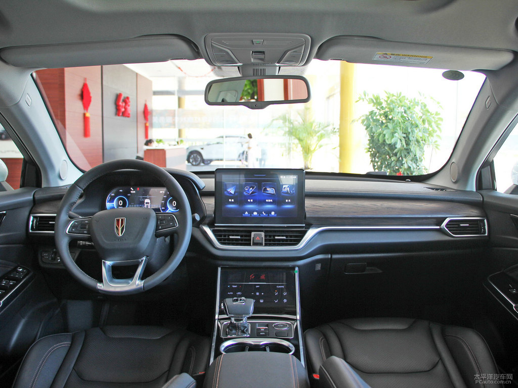 New Suv Car Electric Vehicles Electric Vehicle High Speed Hongqi E-HS3 2019 Four-wheel Drive Zhilian Flag Collar Edition