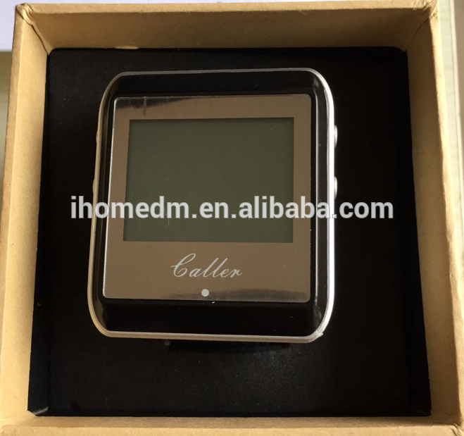 China supply wireless call button watch pager system