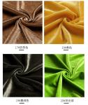 Printed Yellow Velvet Upholstery Fabric 250GSM Black Vintage Velvet Upholstery