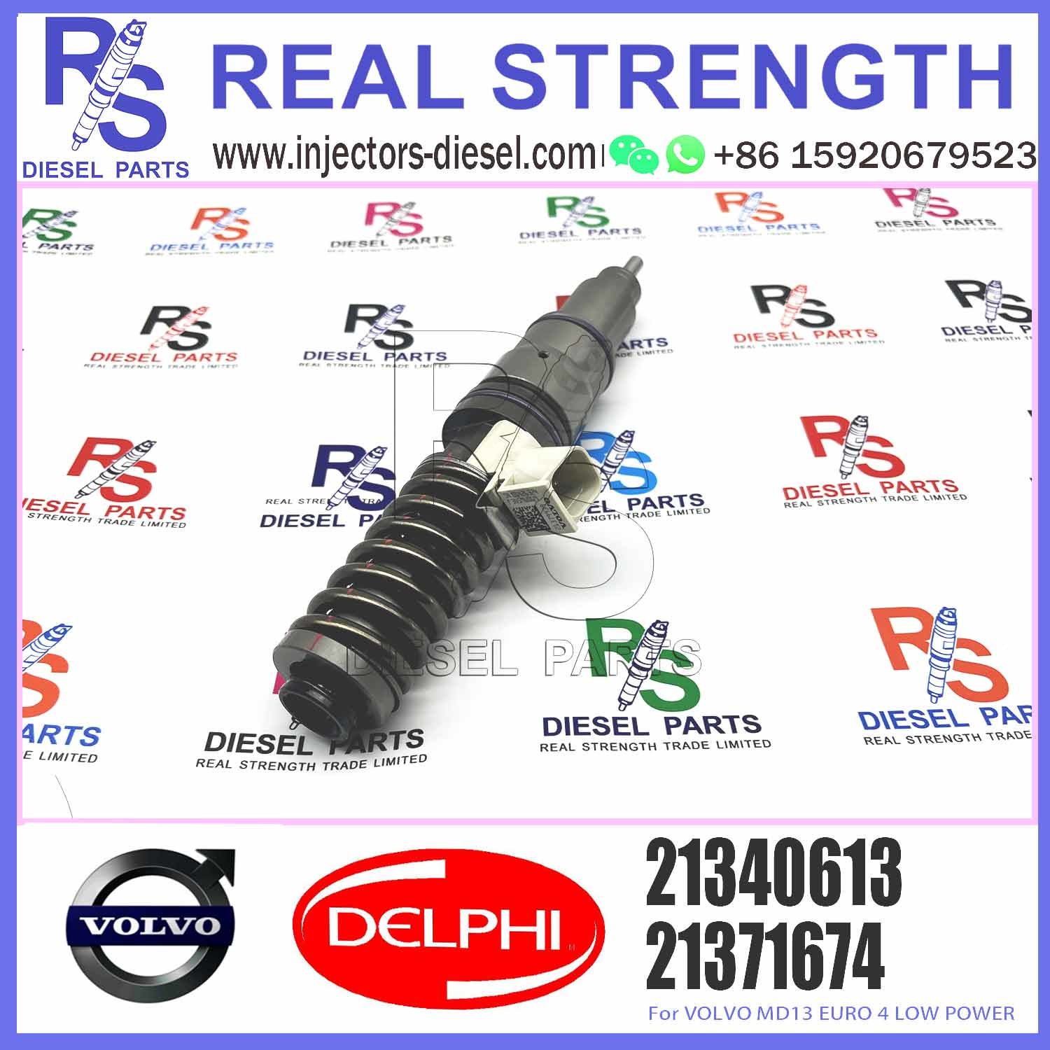 Fuel injector 21371674 BEBE4D24003 20584347 20972223 21340613 7421340613 85003265 BEBE4D08003 BEBE4D16003 BEBE4D24103
