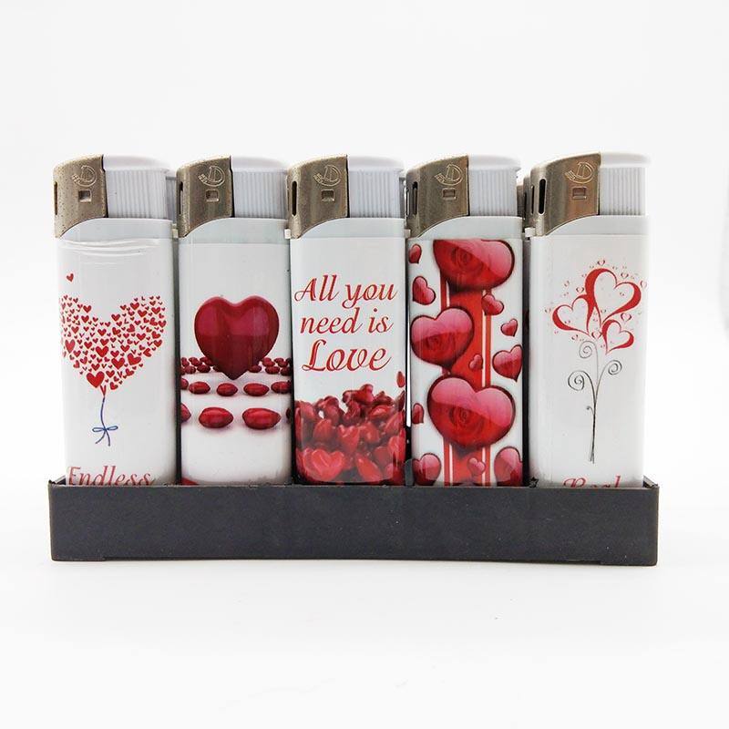 Wholesale Portable Colorful Plastic Disposable and Refillable Torch Lighter