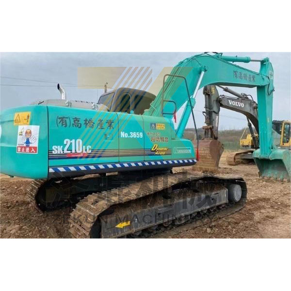 Used Kobelco SK210LC Excavator Digger in Good Condition