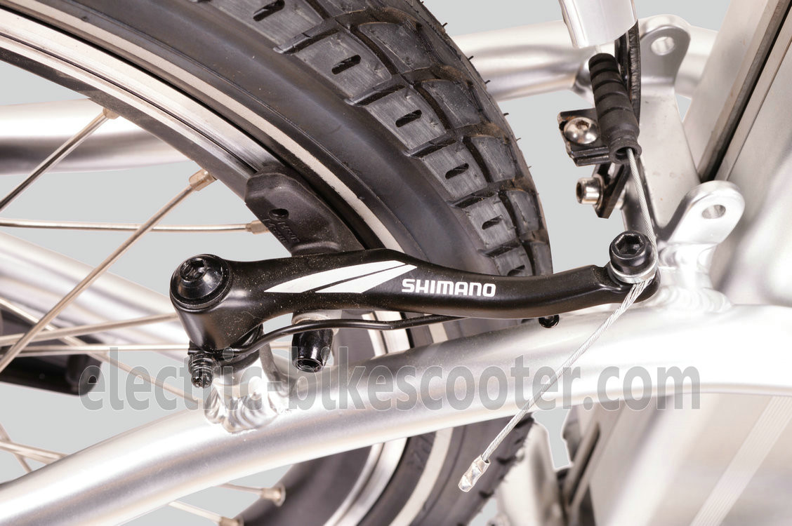 350 Watt Lightweight Fold Up Electric Bike 36V 15A Controller