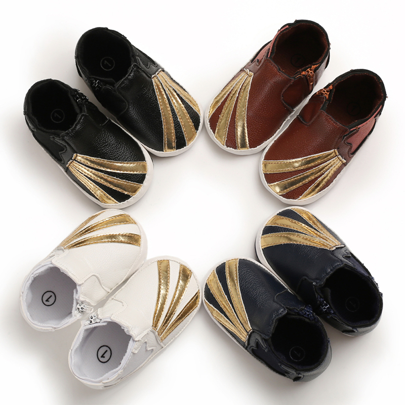 New designed PU Leather upper 0-18 months infant prewalker baby boots