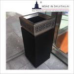 Soft Close 27L T0.8mm Stainless Steel Trash Can