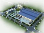 H Section Steel Workshop Steel Structure With Glass Wool Insulation Roof