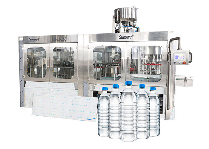 12000BPH PET Bottle Monoblock Rinsing Filling Capping Machine