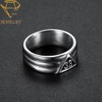 Silver Scottish Rite Masonic Signet Ring