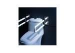 Commercial Toilet Hardware Flip Up Grab Bar With Anti - Skidding Surface