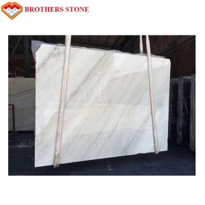 Quality Pure White Marble Stone Slabs , Pure White Marble Floor Tiles Wear Resistant wholesale
