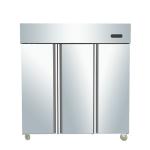 800W SS201 3 Door Upright Fridge for restaurant