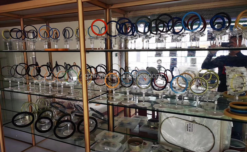 EX Excavator Slewing bearing seal strips, Turntable swing bearing sealing rubber strips