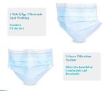 Type II, type IIR, Ear Band Utrosonic Welding Non Woven Disposable Mask