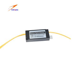 Quality 1x2 Latching 1260-1650nm Fiber Optical Switch FTTx Solutions wholesale