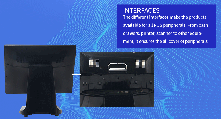 Sleek Design Cash Register Smart POS Perfect for Restaurant Retail and Convenience Store