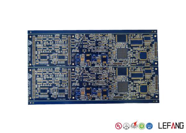Electronics Automotive Circuit Board , Immersion Gold Fr4 Copper Clad Circuit