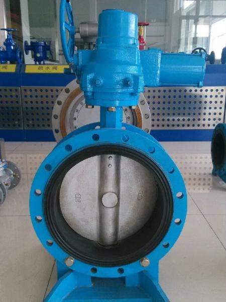 Double-Eccentric Sealing ANSI Flanged Butterfly Valve for Industrial Application