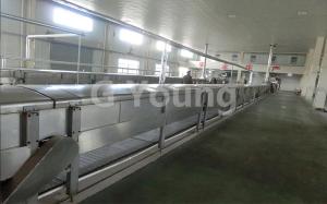 Quality 160,000 Bags / Shift Noodle Manufacturing Machinery Fried Instant Noodle Making Machine wholesale