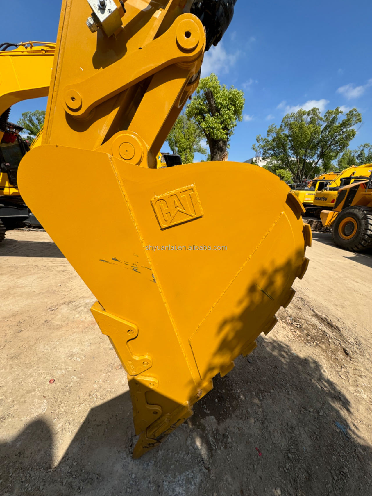 Original Hydraulic Cylinder Second Hand CAT326D2 Excavator With And Soft Steel Design